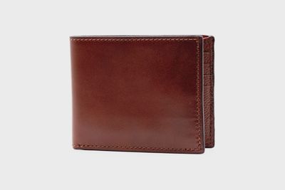 EDWARD SADDLE LEATHER BILLFOLD - TAN