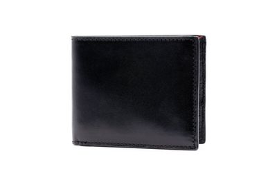 EDWARD SADDLE LEATHER BILLFOLD - BLACK