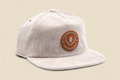 CORDUROY COUNTRY CAP - BONE