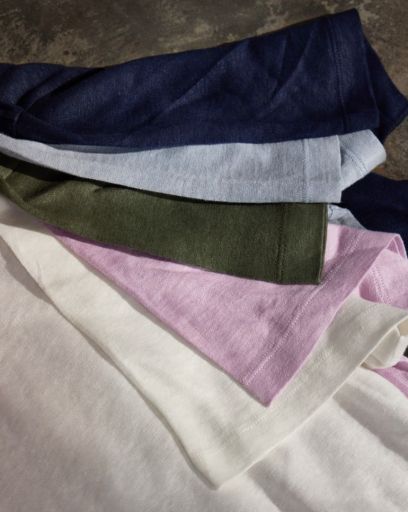THE AMALFI LUXURY LINEN TEE