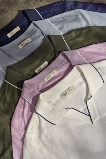 THE LEON LUXURY LINEN POLO
