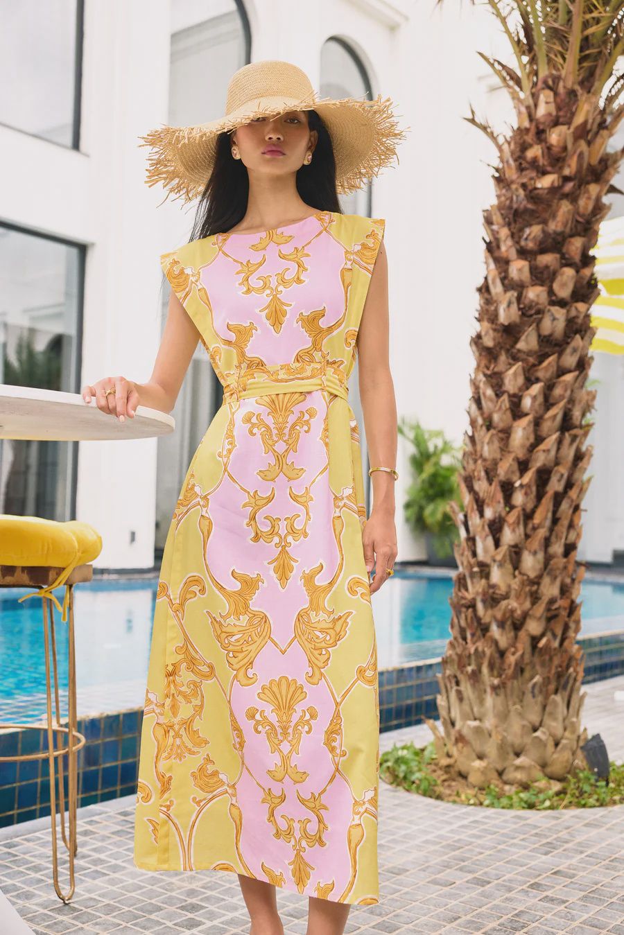 PERRY DRESS - SIRENS BLUSH