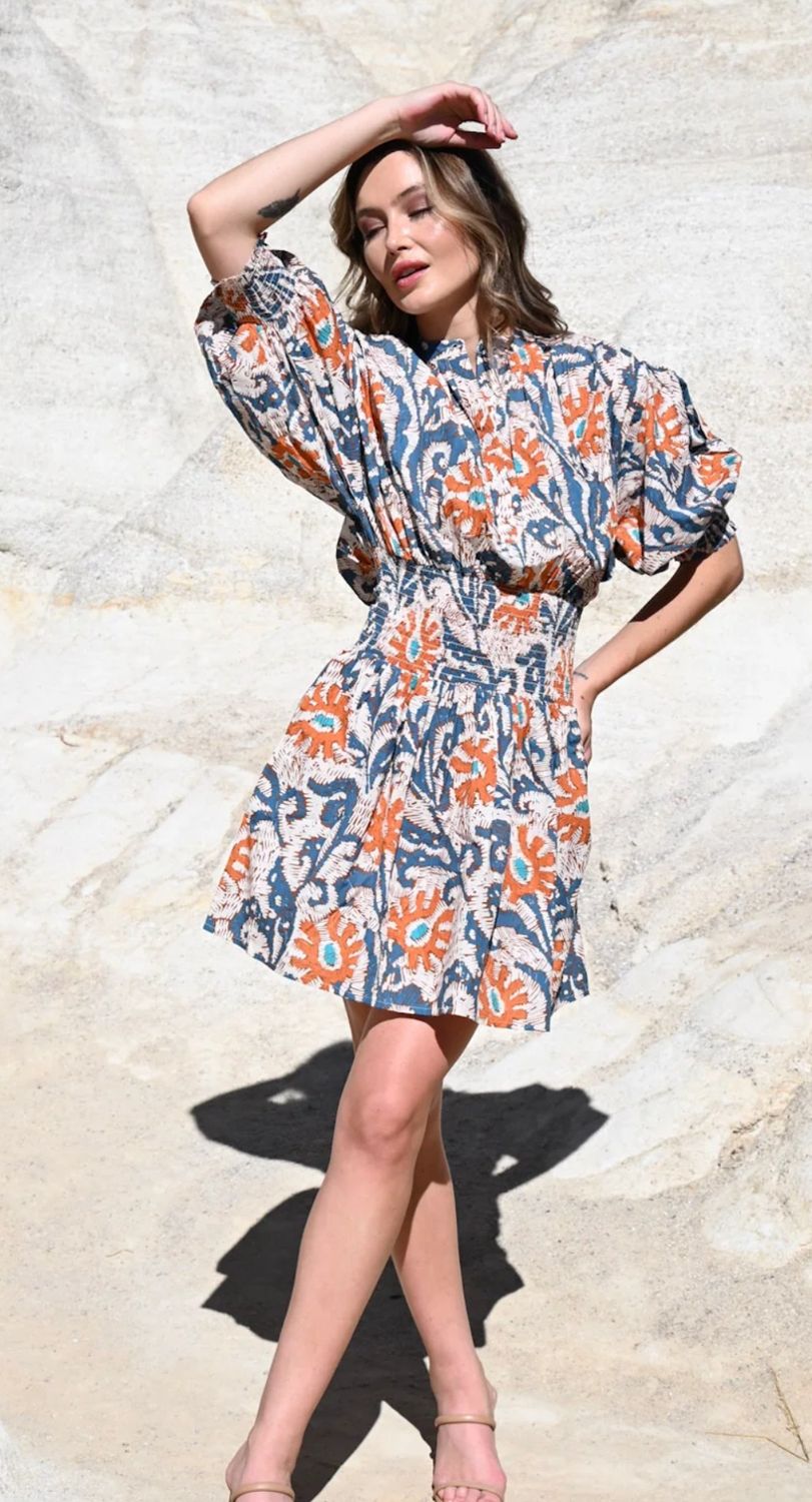CYNTHIA DRESS - OAXACA PRINT