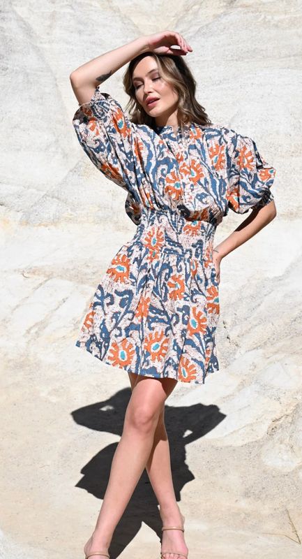 CYNTHIA DRESS - OAXACA PRINT