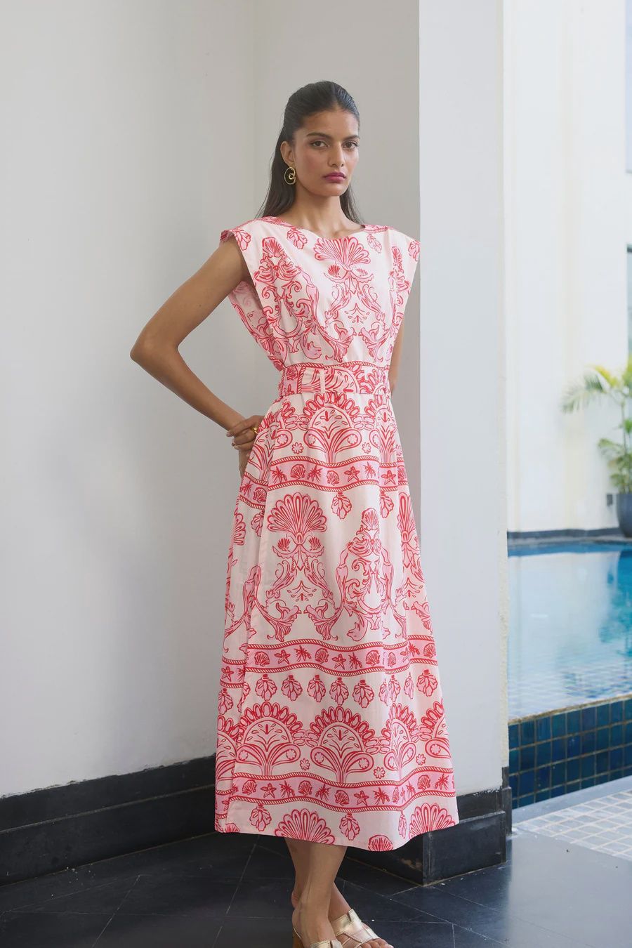 PERRY DRESS - FONTANA BLUSH
