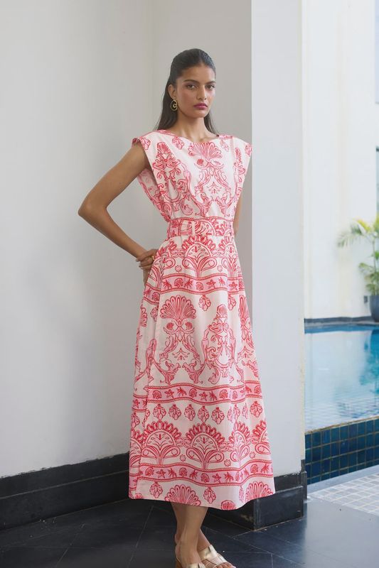 PERRY DRESS - FONTANA BLUSH