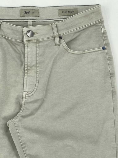 R51 PANT - FLEX TERRY COMFORT STRETCH 5 POCKET, Colour: PEBBLE, Size: 30