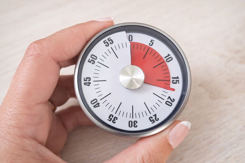 Mini timer visuel aimanté