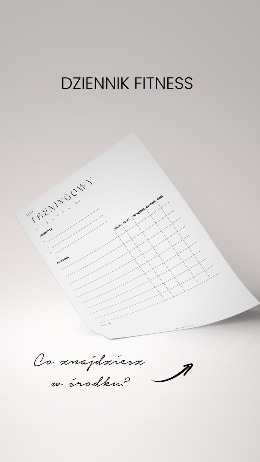 DZIENNIK FITNESS