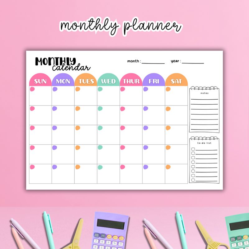 Monthly Planner