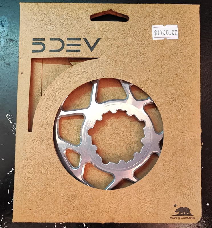 5DEV Oval Chainring – 30T 3-Bolt T-Type