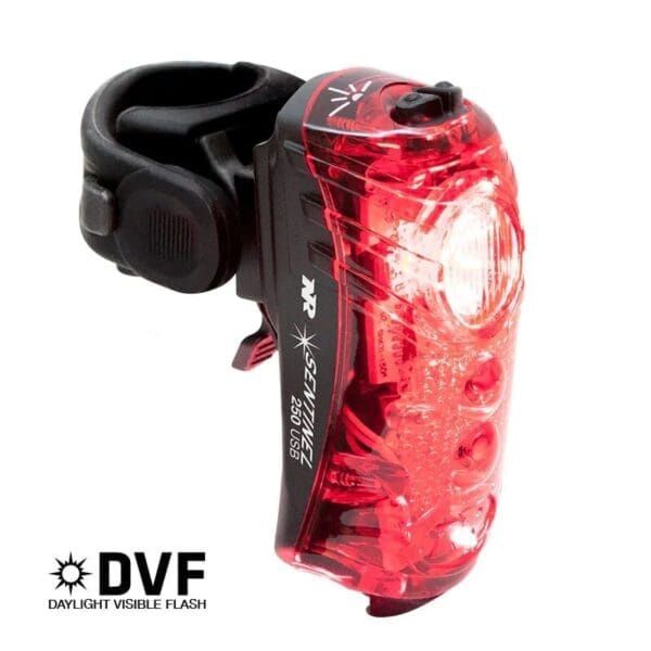 Lampara NiteRider Sentinel 250 con lineas laser