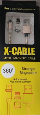 Câble magnétique charge et transfert de données multiport