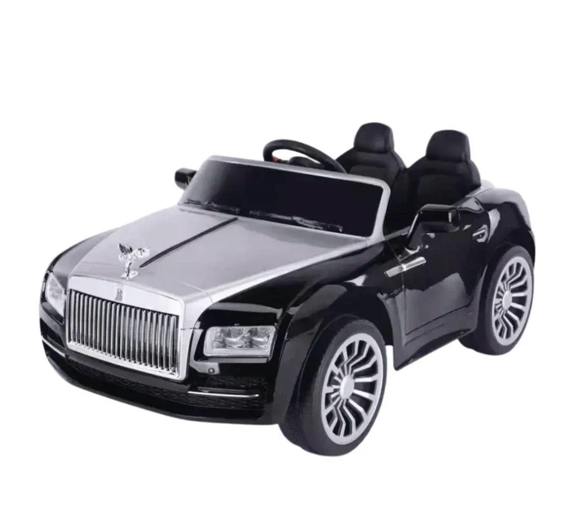 Rolls Royce Kids Electric Ride-On Car 12V with Remote Control (Ages 1–7)