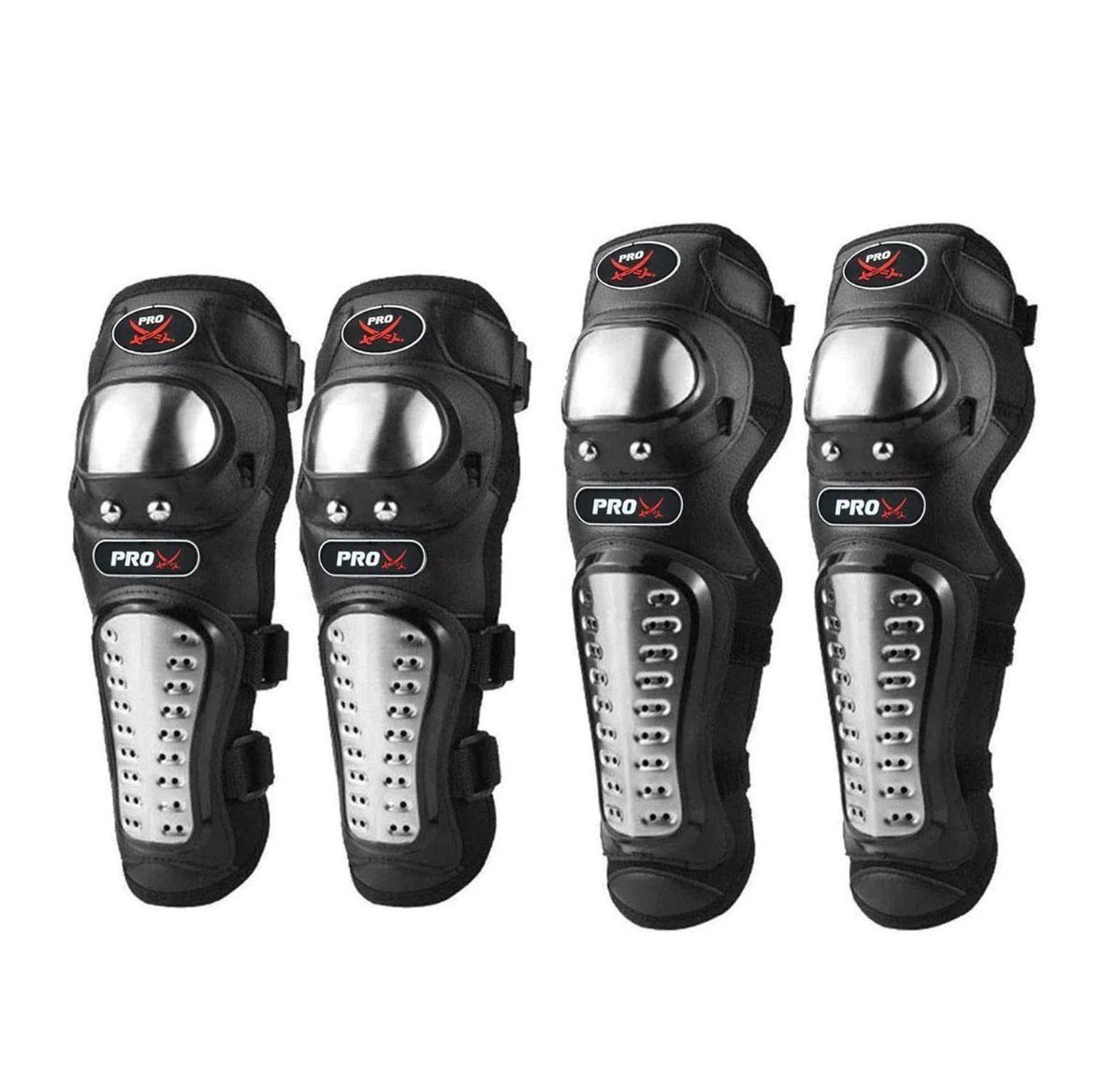 PRO-X Protective Armor Set | Knee &amp; Elbow Guards for E-Mobility Riders