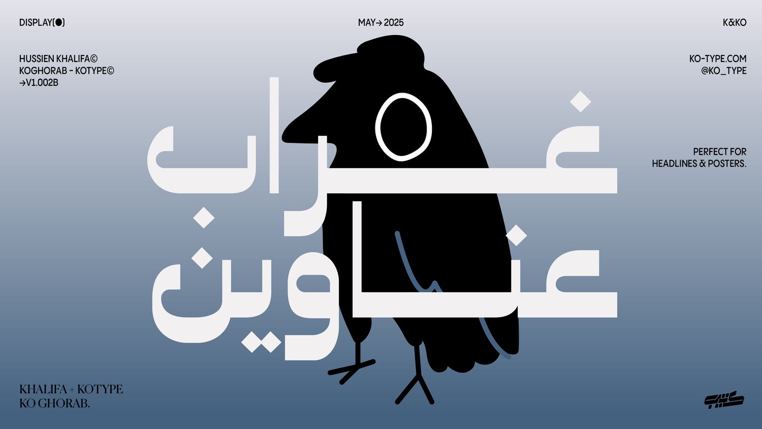 Ghorab Typeface