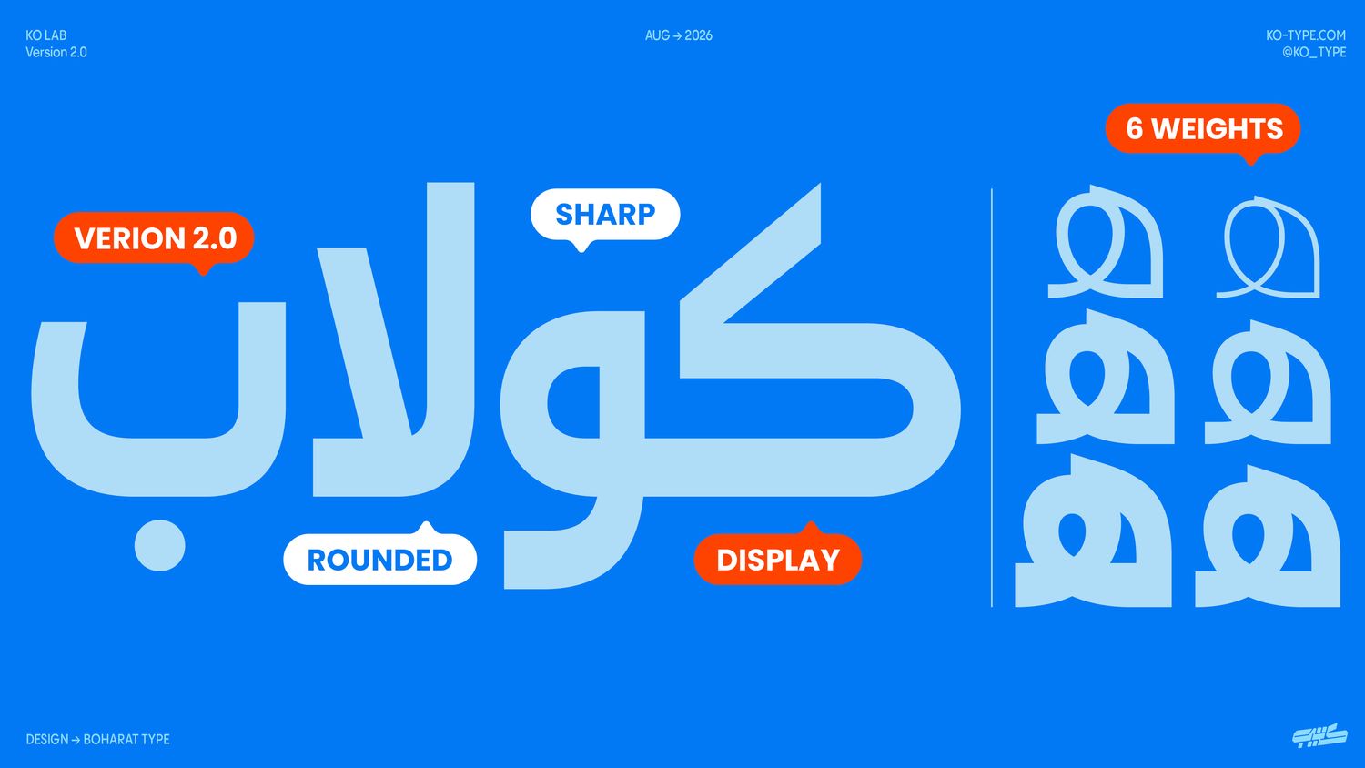 KO Lab Typeface V2