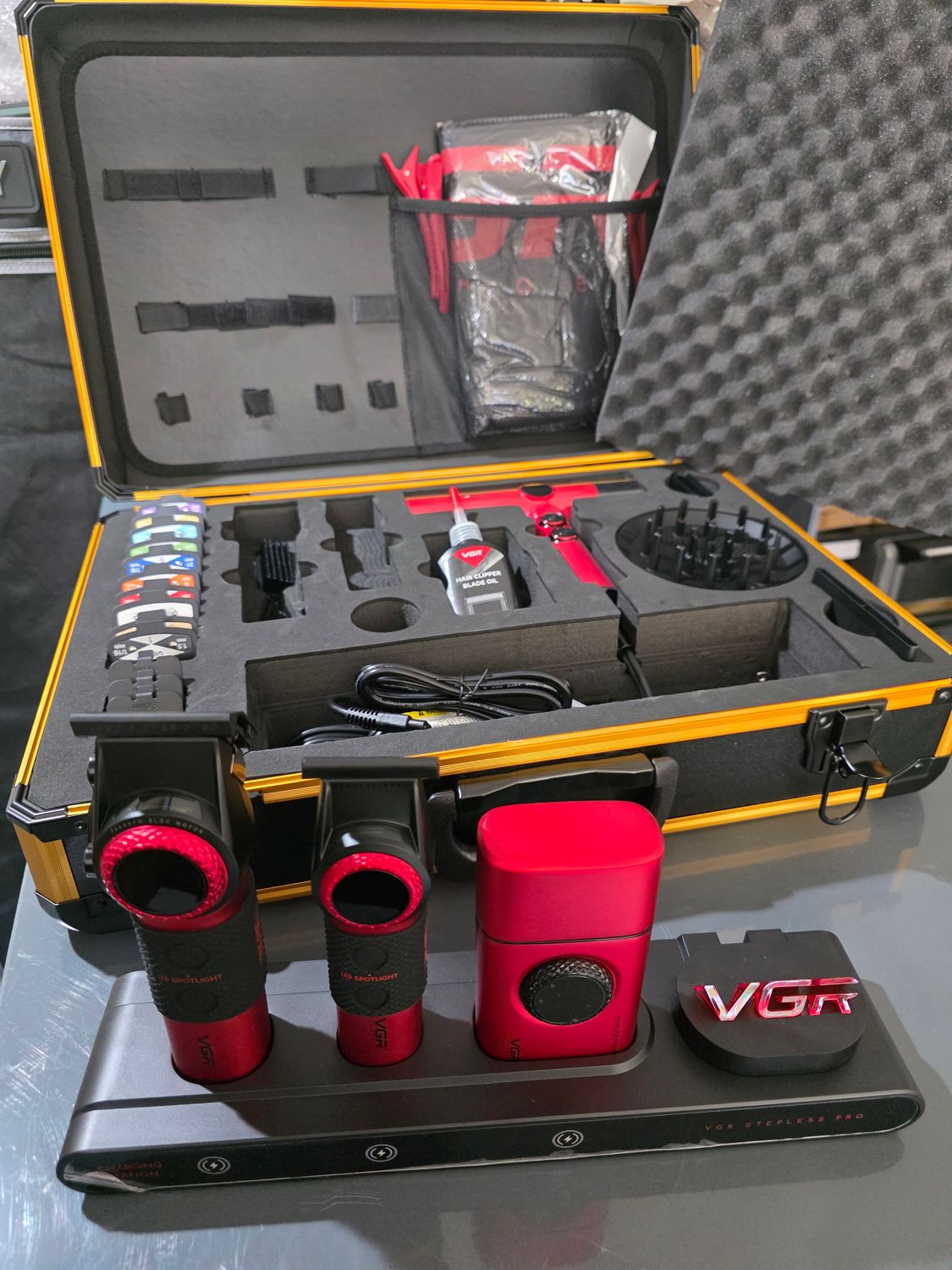 VGR 4-in-1 Professional Barber Kit