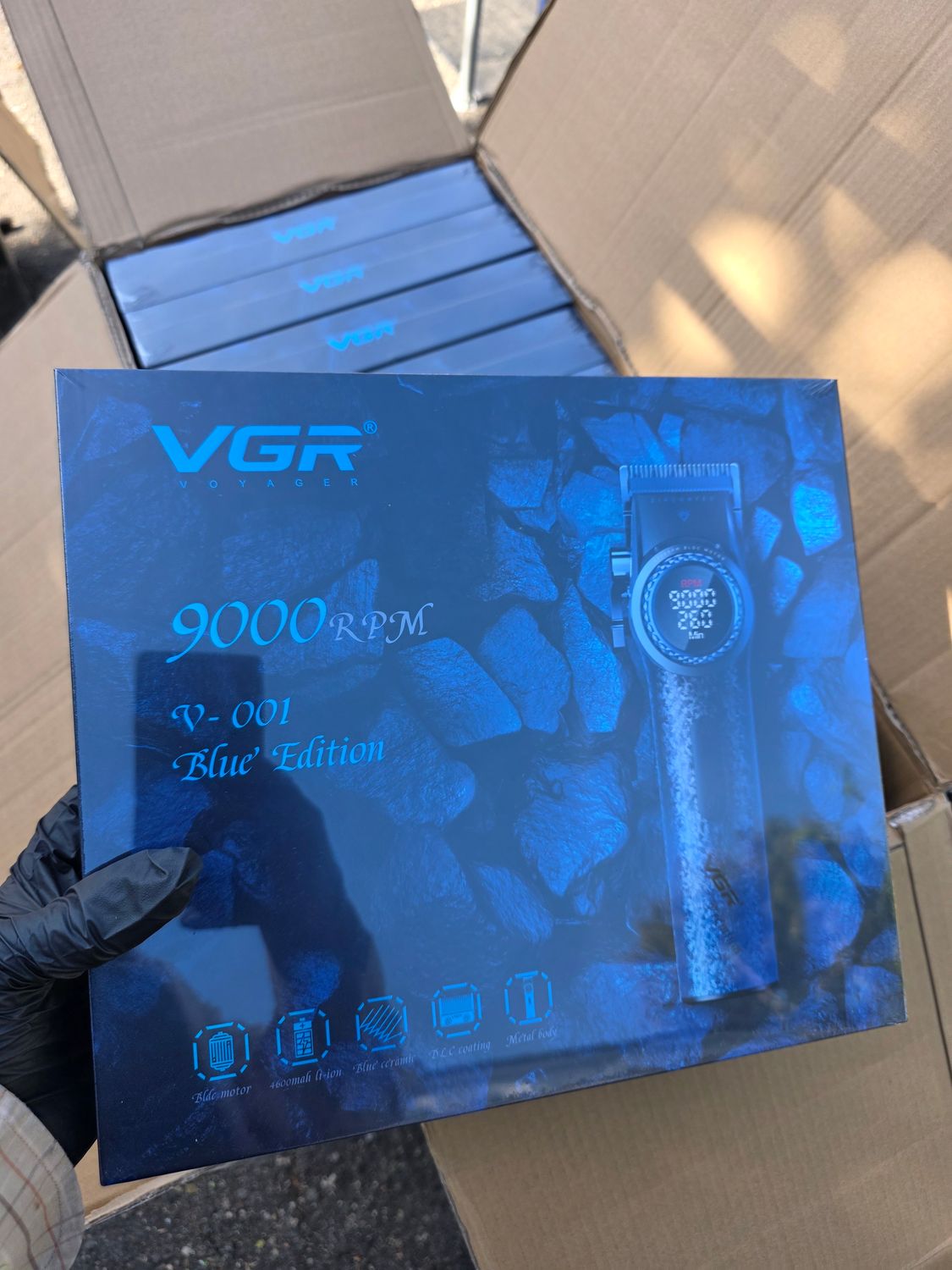 VGR V-001 Professional Clipper – Multi-Color Series