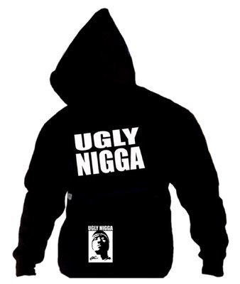 Ugly Nigga Black Super Fluffy Hoodie
