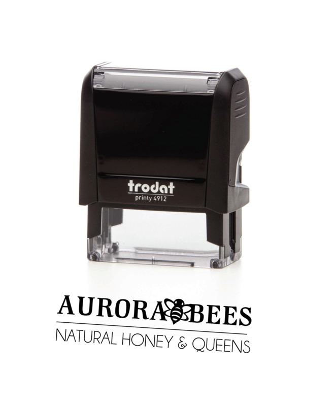 SELF-INKING LOGO STAMP