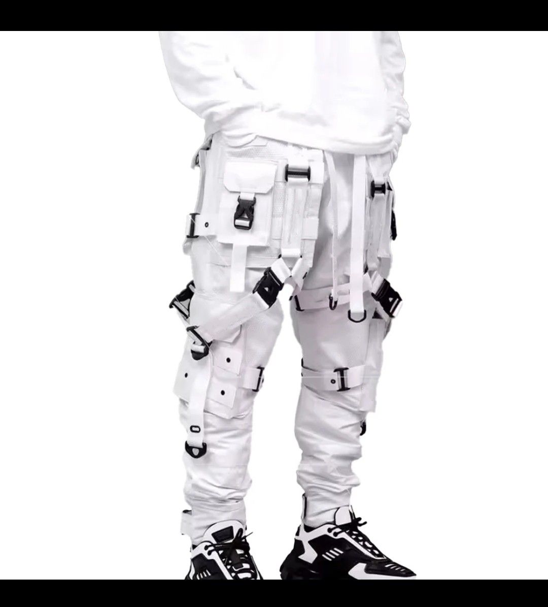 Bezalil “Operator” Tech Pants (Black Friday Presale) — In God’s Shadow Series  Modular Utility · Tactical Streetwear · 3D Cargo Architecture