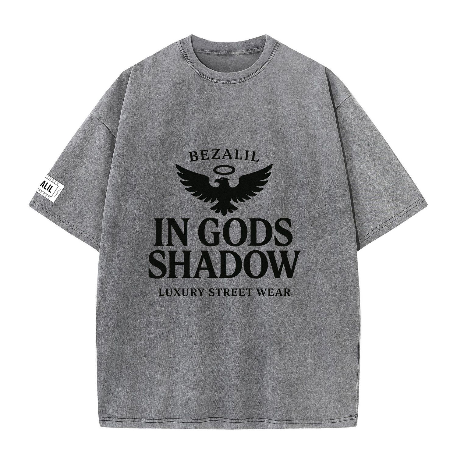 Bezalil “Elevation” Tee (Black Friday Presale) — In God’s Shadow Collection  Faith-Driven Minimalism · Oversized Tech Cut · 320 GSM Premium Cotton