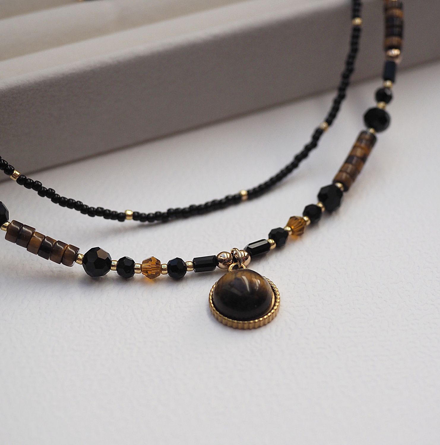 Naszyjnik &quot;Black Tiger&quot;