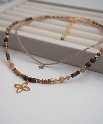 Naszyjnik &quot;Pink Tiger&quot;