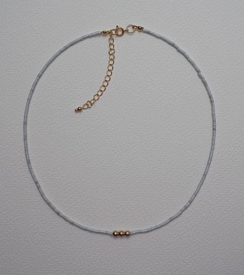 Choker &quot;Gray Elegance&quot;