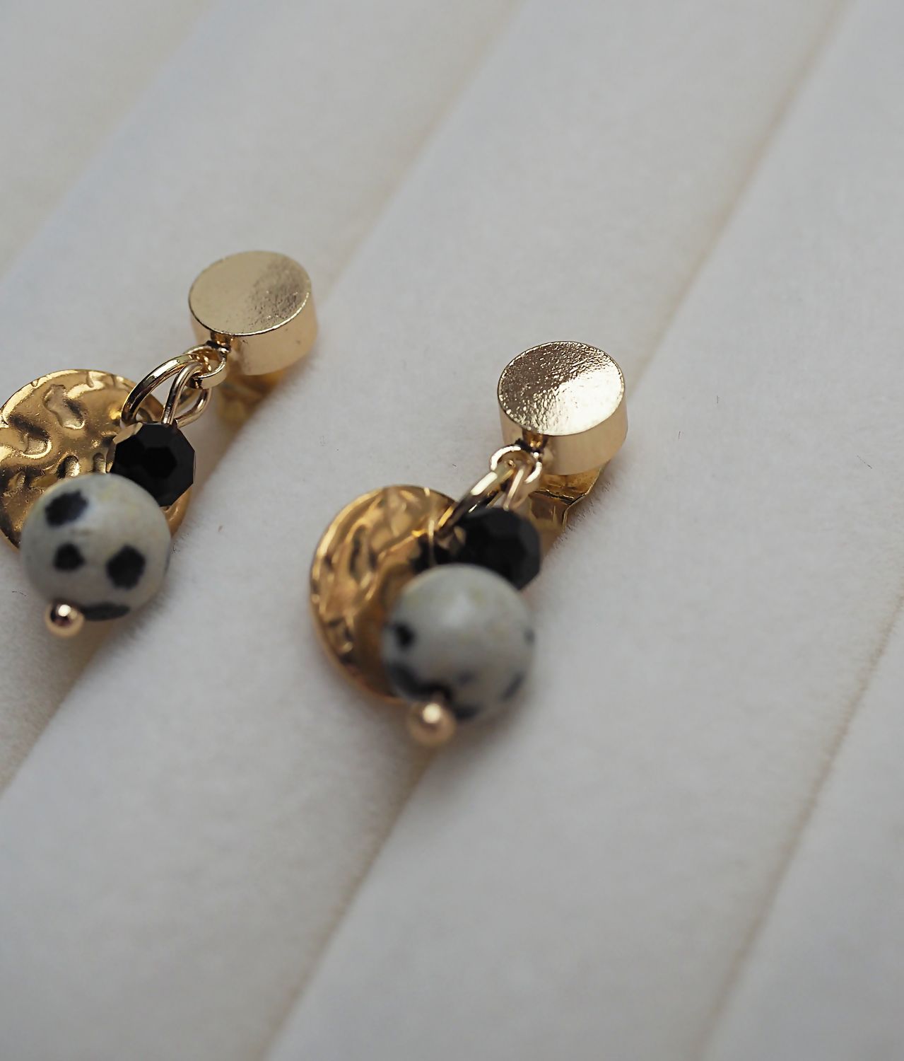 Kolczyki &quot;Dalmatian&quot;