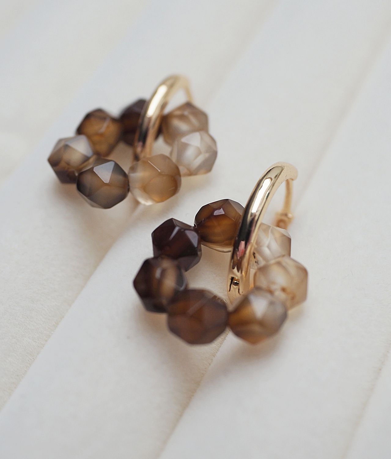 Kolczyki &quot;Caffe Latte&quot;