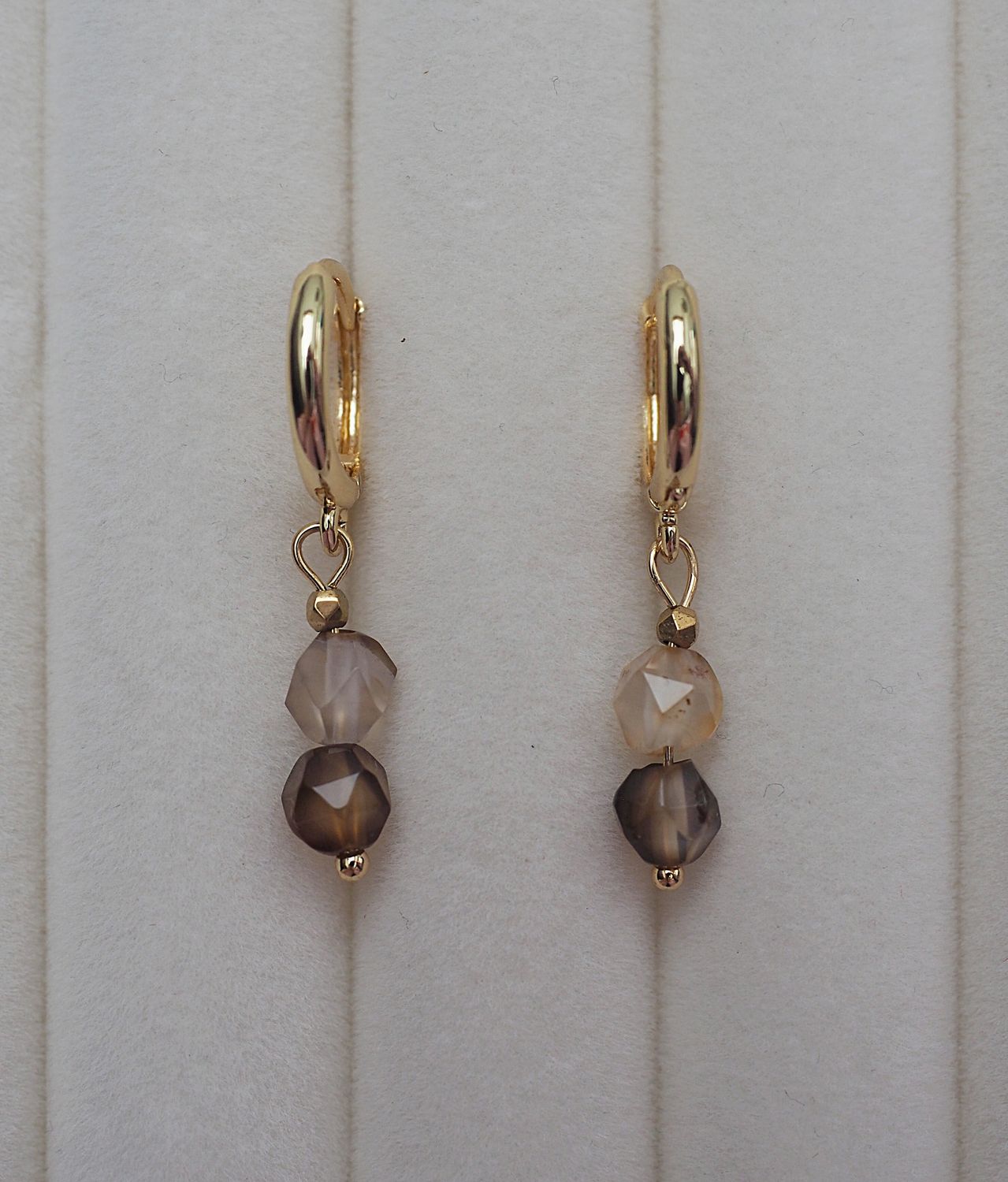 Kolczyki &quot;Cappuccino&quot;