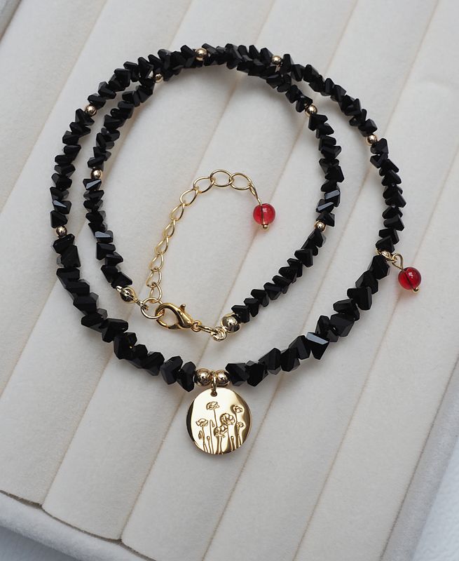 Naszyjnik &quot;Field of poppies&quot;