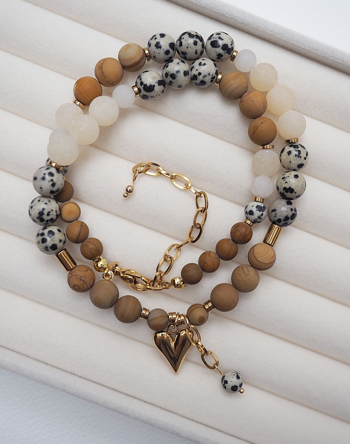 Naszyjnik &quot;Dalmatian Matte 2&quot;