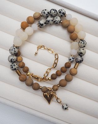 Naszyjnik &quot;Dalmatian Matte 2&quot;