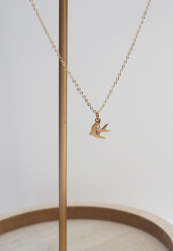 Łańcuszek &quot;Jaskółka Pink&quot;