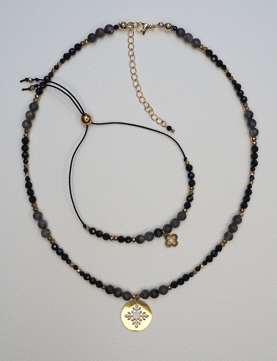 Bransoletka "Silk Snowflake"