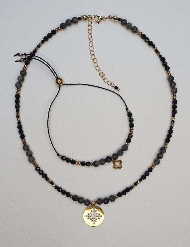 Bransoletka "Silk Snowflake"