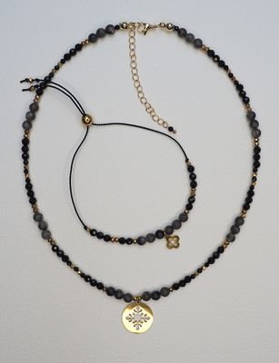 Bransoletka "Silk Snowflake"