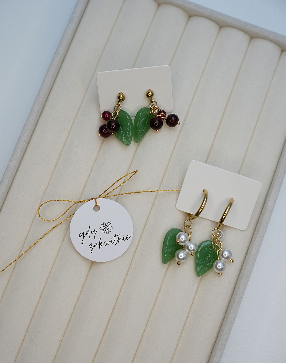 Kolczyki "Mistletoe"