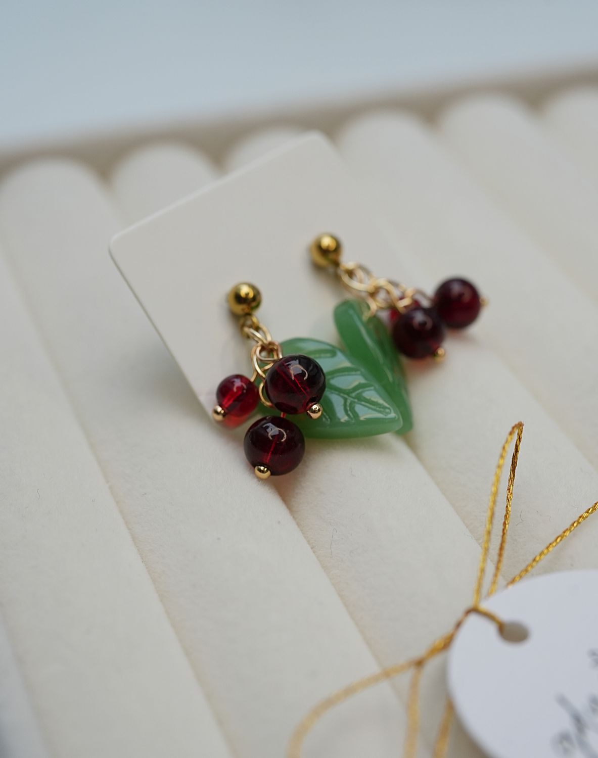 Kolczyki "Cranberry"