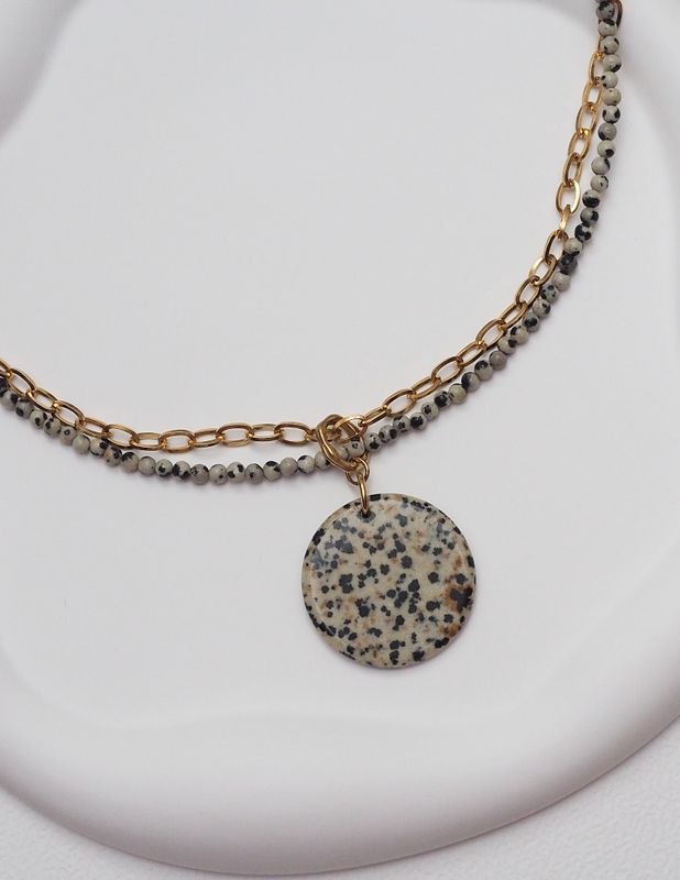 Naszyjnik "Simple Dalmatian"