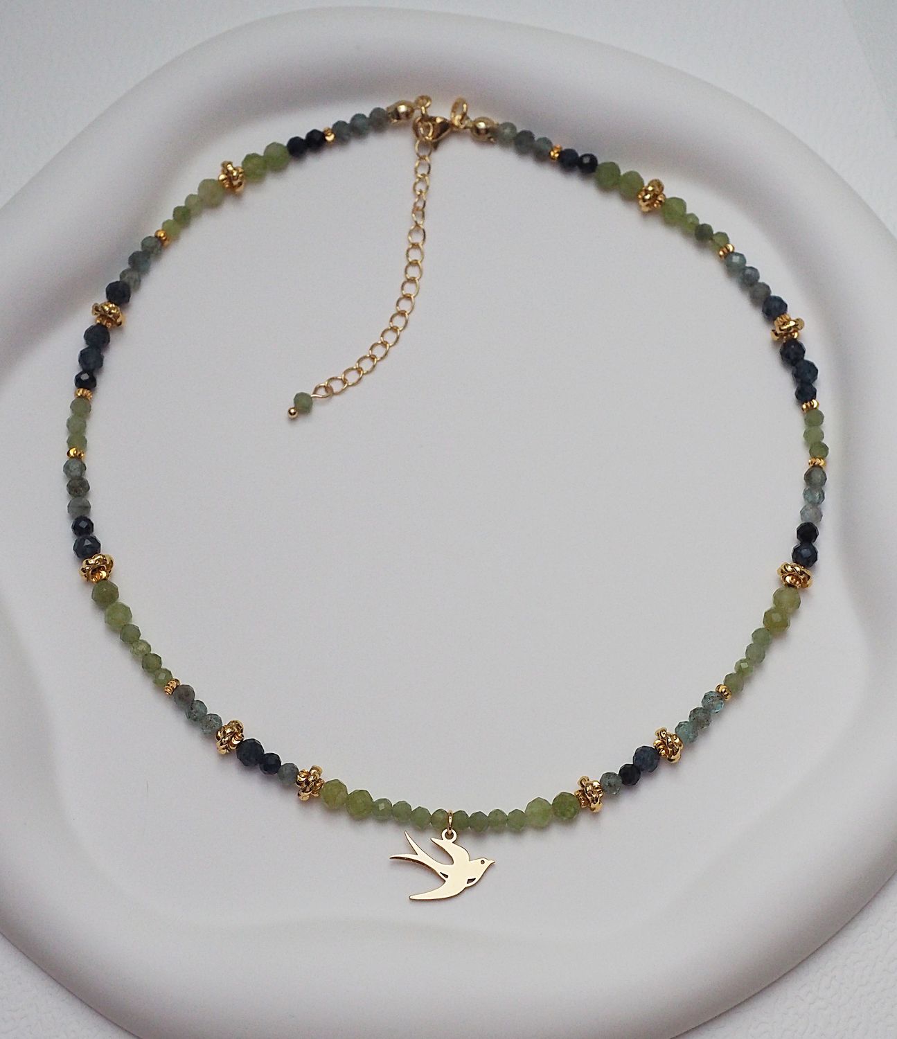 Naszyjnik "Spring swallow"