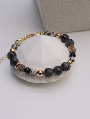 Bransoletka "Dalmatian Night"