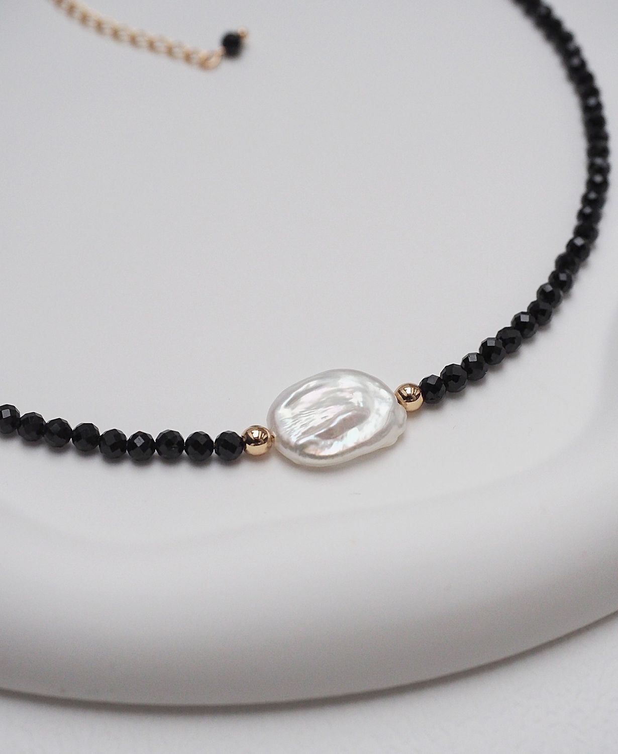 Naszyjnik "Black Pearl"