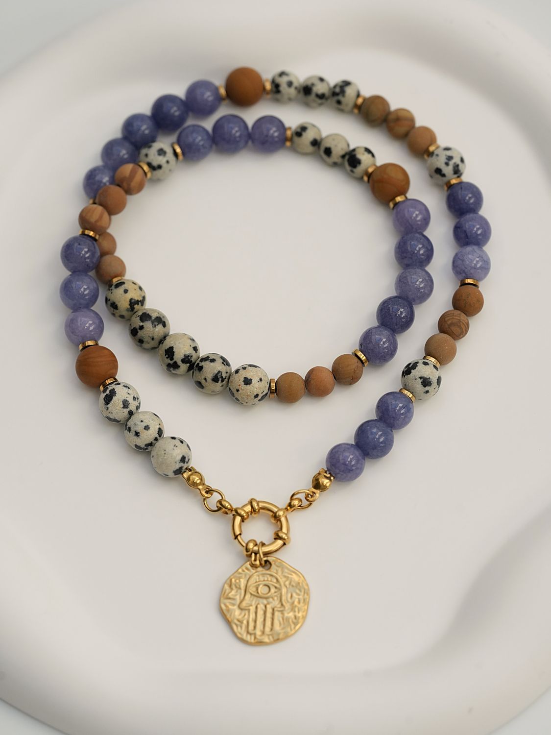 Naszyjnik "Dalmatian Sky"