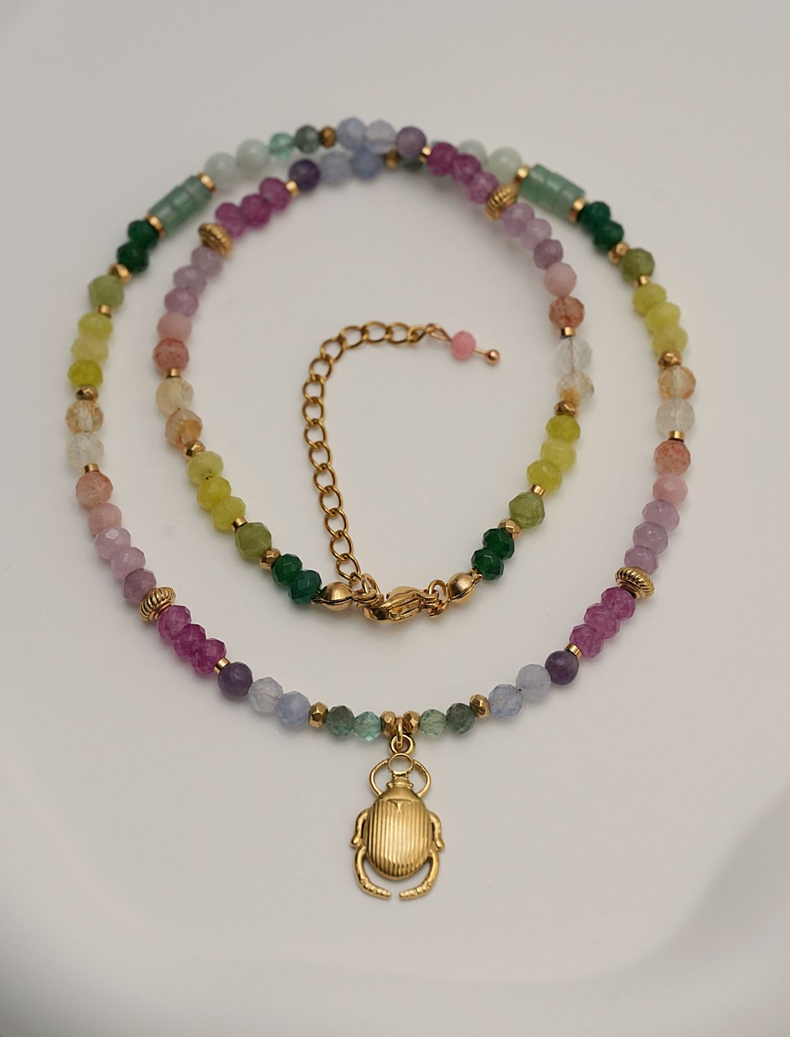 Naszyjnik "Spring Beetle"