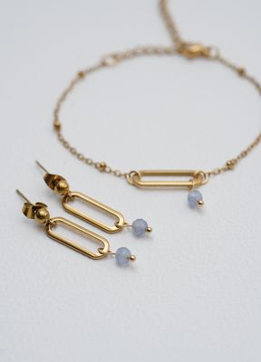 Kolczyki "Simply Blue"