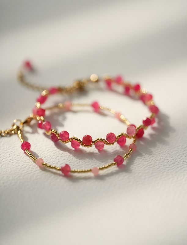 Duet bransoletek "Pink"